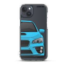 Load image into Gallery viewer, Hyper Blue 15-17 Subaru WRX STI - iPhone Case