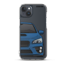 Load image into Gallery viewer, Galaxy Blue 15-17 Subaru WRX STI - iPhone Case