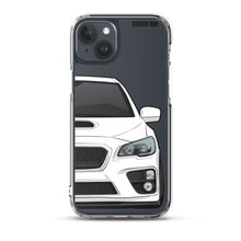 Load image into Gallery viewer, White 15-17 Subaru WRX STI - iPhone Case