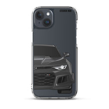 Load image into Gallery viewer, Black 6th Gen Camaro ZL1 1LE - iPhone Case