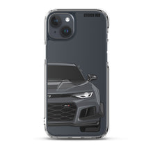 Load image into Gallery viewer, Gray 6th Gen Camaro ZL1 1LE - iPhone Case