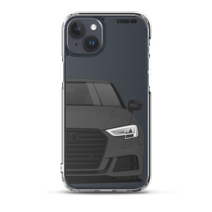 Daytona Gray B9 Audi S3 - iPhone Case