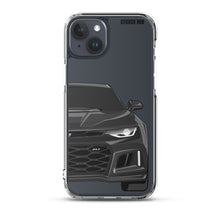 Load image into Gallery viewer, Black 6th Gen Camaro ZL1 - iPhone Case