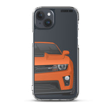 Load image into Gallery viewer, Inferno Orange 5th Gen Camaro ZL1 - iPhone Case