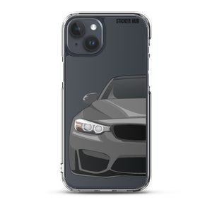 Gray BMW F80 - iPhone Case