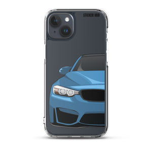 Yas Marina Blue BMW F80 - iPhone Case