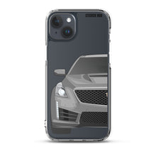 Load image into Gallery viewer, Silver Cadillac CTS-V - iPhone Case