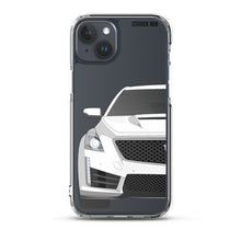 Load image into Gallery viewer, White Cadillac CTS-V - iPhone Case