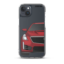 Load image into Gallery viewer, Red Cadillac CTS-V - iPhone Case