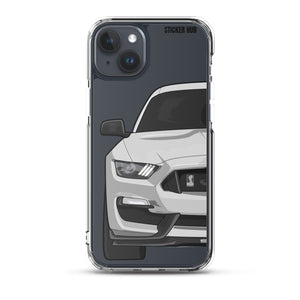 Avalanche Gray Mustang GT350 - iPhone Case