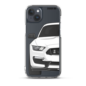 White Mustang GT350 - iPhone Case