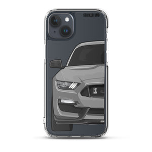 Gray Mustang GT350 - iPhone Case