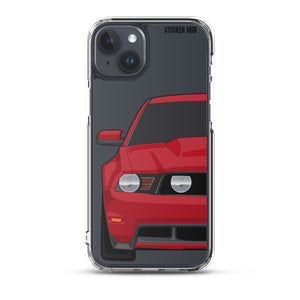 Race Red 11-12 Mustang 5.0 - iPhone Case