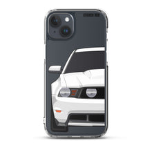 Load image into Gallery viewer, White 11-12 Mustang 5.0 - iPhone Case