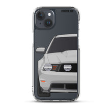 Load image into Gallery viewer, Silver 11-12 Mustang 5.0 - iPhone Case