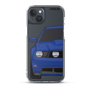 Kona Blue 11-12 Mustang 5.0 - iPhone Case