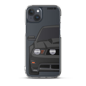 Black 11-12 Mustang 5.0 - iPhone Case