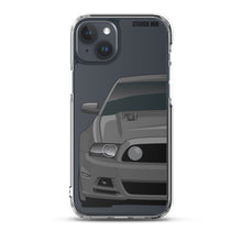 Load image into Gallery viewer, Gray 13-14 Mustang 5.0 - iPhone Case