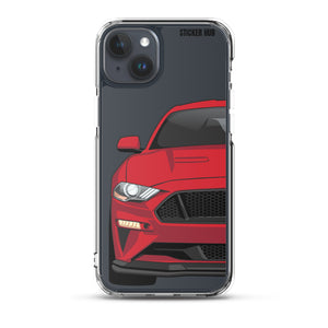 Race Red 18-21 Mustang 5.0 - iPhone Case