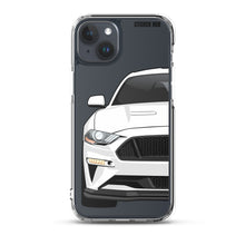 Load image into Gallery viewer, White 18-21 Mustang 5.0 - iPhone Case