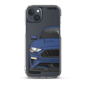 Kona Blue 18-21 Mustang 5.0 - iPhone Case