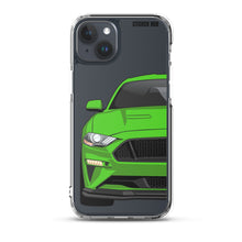 Load image into Gallery viewer, Green 18-21 Mustang 5.0 iPhone Case