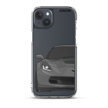 Load image into Gallery viewer, Gray C7 Corvette Z06 - iPhone Case