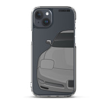 Load image into Gallery viewer, Pewter Gray C5 Corvette Z06 - iPhone Case