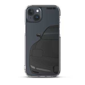 Black C5 Corvette Z06 - iPhone Case