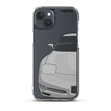 Load image into Gallery viewer, Silver C5 Corvette Z06 - iPhone Case