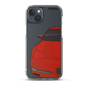 Torch Red C5 Corvette Z06 - iPhone Case