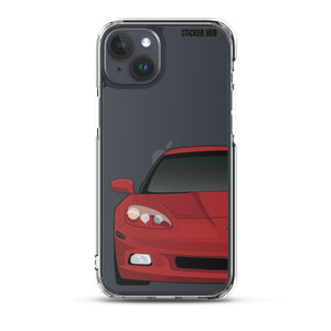 Monterey Red C6 Corvette - iPhone Case