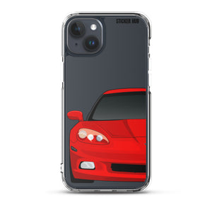 Victory Red C6 Corvette - iPhone Case