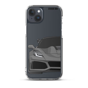 Gray C7 Corvette Zr1 - iPhone Case