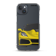 Load image into Gallery viewer, Yellow C7 Corvette Zr1 - iPhone Case