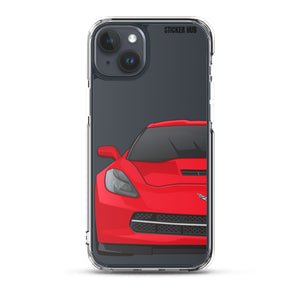 Torch Red C7 Corvette Stingray - iPhone Case