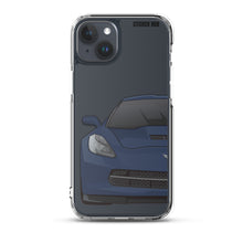 Load image into Gallery viewer, Night Race Blue C7 Corvette Stingray -iPhone Case