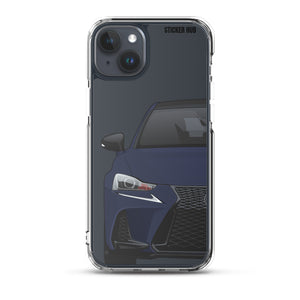 Nightfall Blue Lexus IS300 - iPhone Case