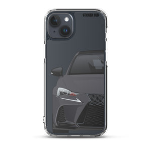 Gray Lexus IS300 - iPhone Case