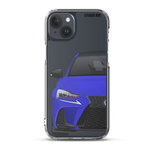 Load image into Gallery viewer, Ultrasonic Blue Lexus IS300 - iPhone Case