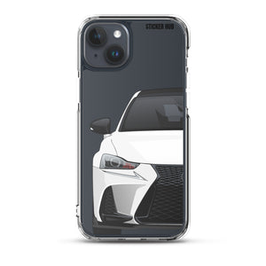 White Lexus IS300 - iPhone Case