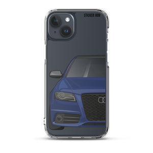 Estoril Blue B8 Audi S4 - iPhone Case