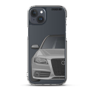 Quartz Gray B8 Audi S4 - iPhone Case