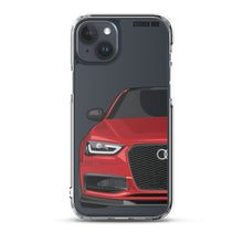 Load image into Gallery viewer, Misano Red B8.5 Audi S4 - iPhone Case