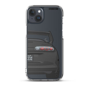 Black Toyota Supra - iPhone Case