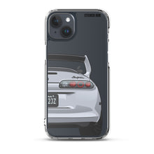 Load image into Gallery viewer, Silver Toyota Supra - iPhone Case