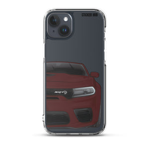 Octane Red Charger Hellcat (Widebody) - iPhone Case