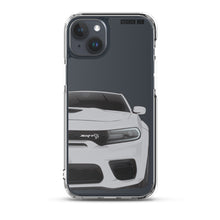 Load image into Gallery viewer, Silver Charger Hellcat (Widebody) - iPhone Case