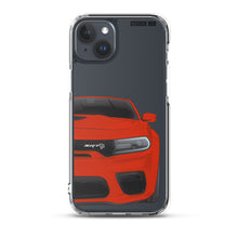 Load image into Gallery viewer, Red Charger Hellcat (Widebody) - iPhone Case