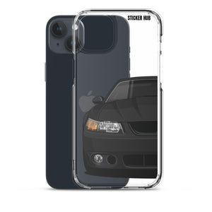 Black 03-04 Mustang SVT Cobra - iPhone Case